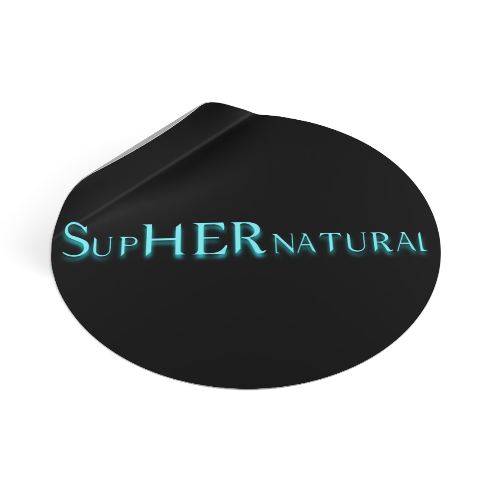 SupHERnatural Vinyl Stickers | Fun Décor, Laptop Stickers, Journal Accents, Gift for Fans, Home Office Decor