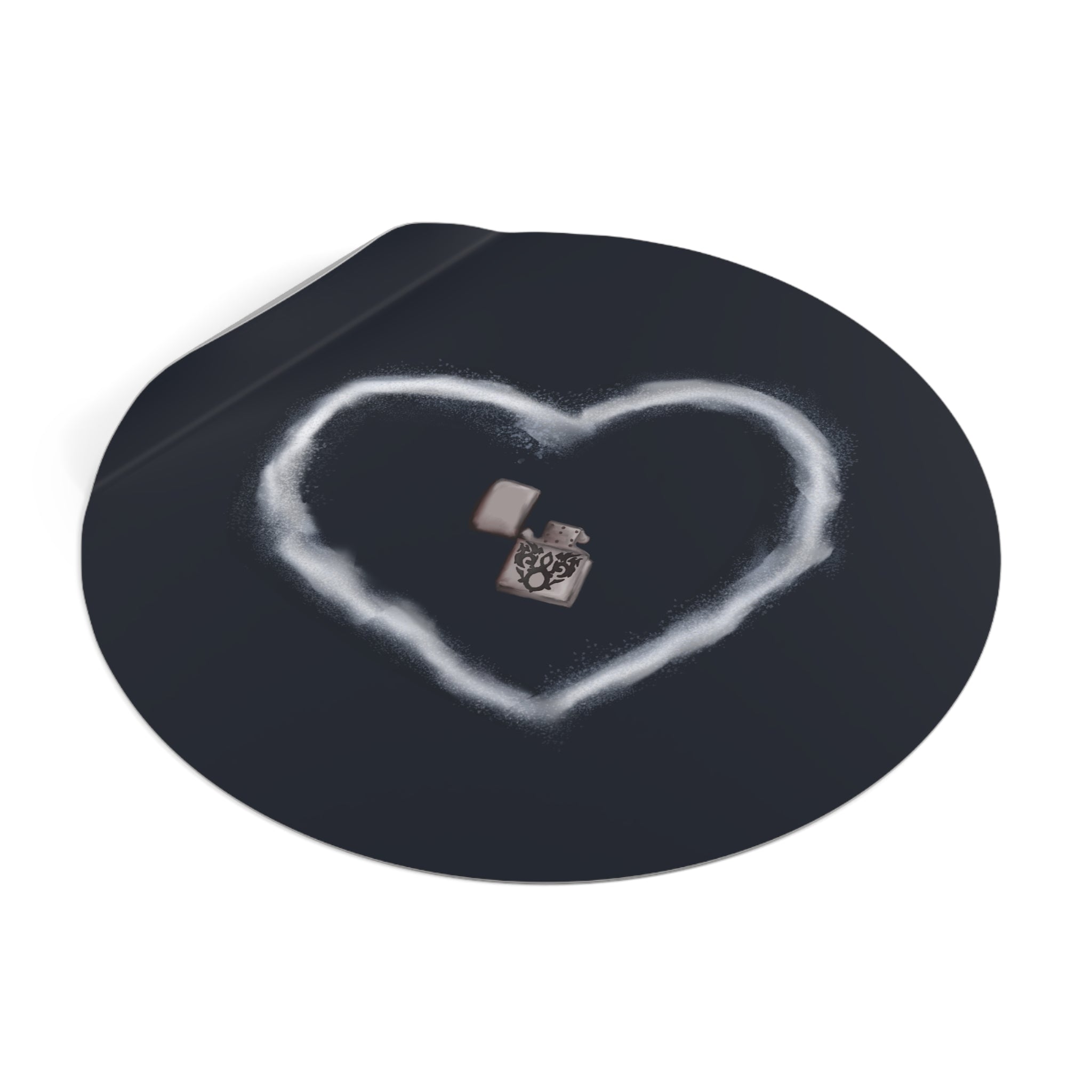 Heartfelt Salt and Burn Vinyl Stickers