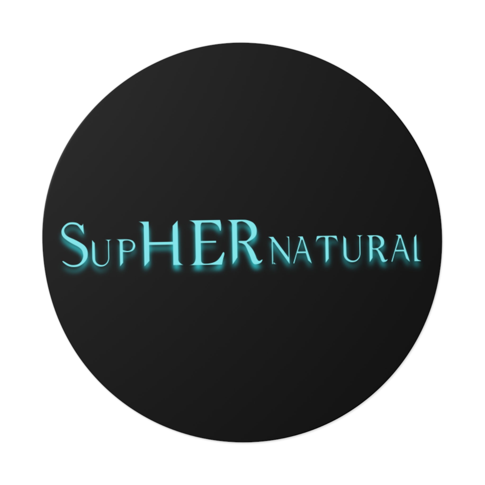 SupHERnatural Vinyl Stickers | Fun Décor, Laptop Stickers, Journal Accents, Gift for Fans, Home Office Decor