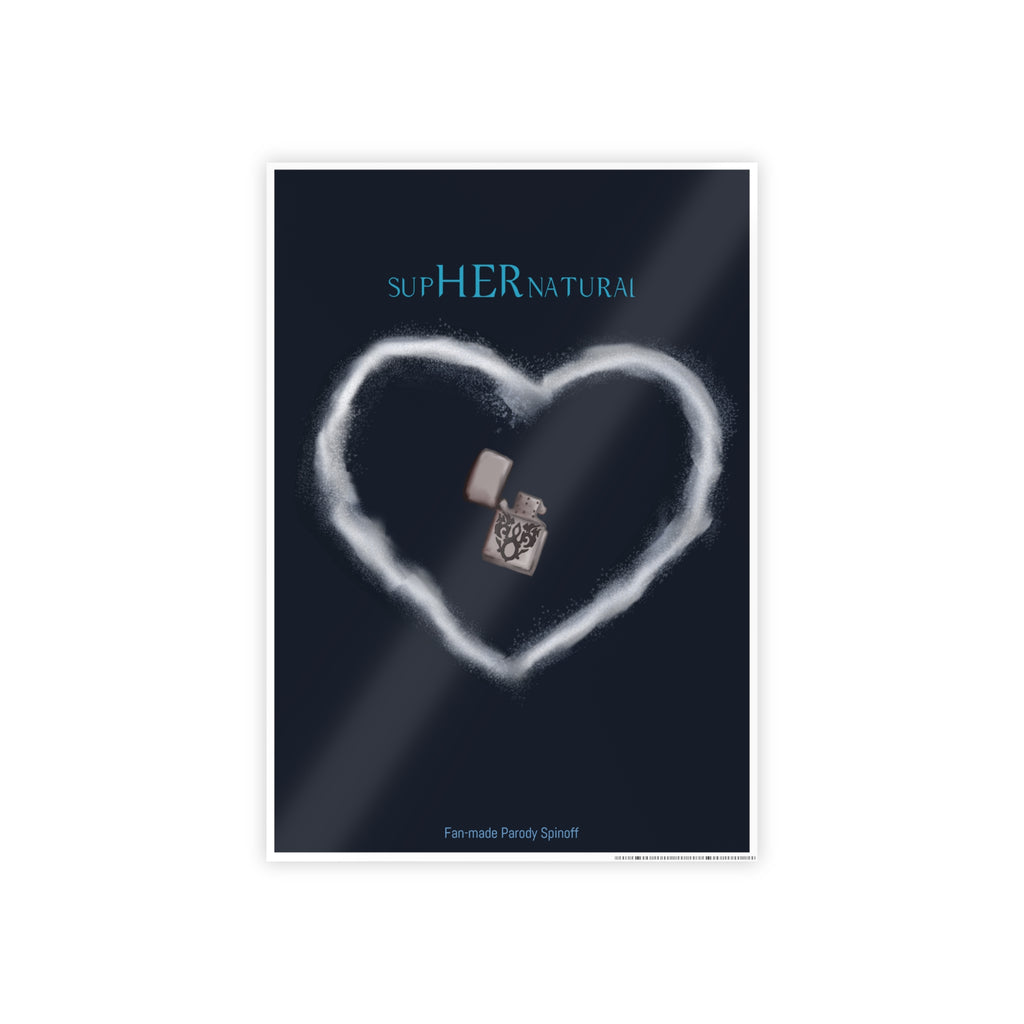 Heartfelt Salt and Burn, Glossy Poster