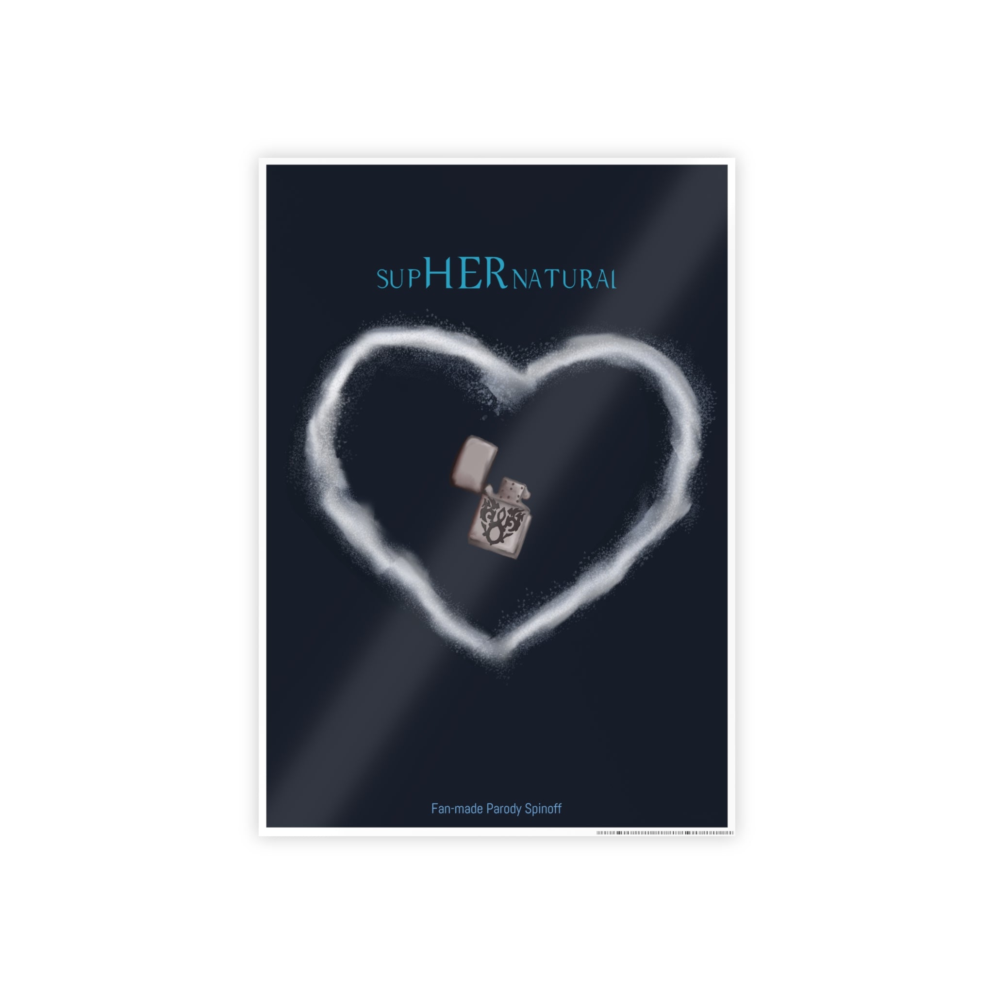 Heartfelt Salt and Burn, Glossy Poster