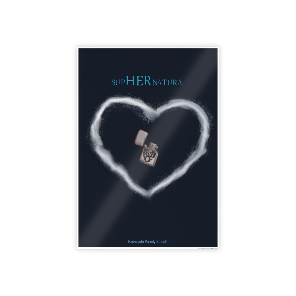 Heartfelt Salt and Burn, Glossy Poster