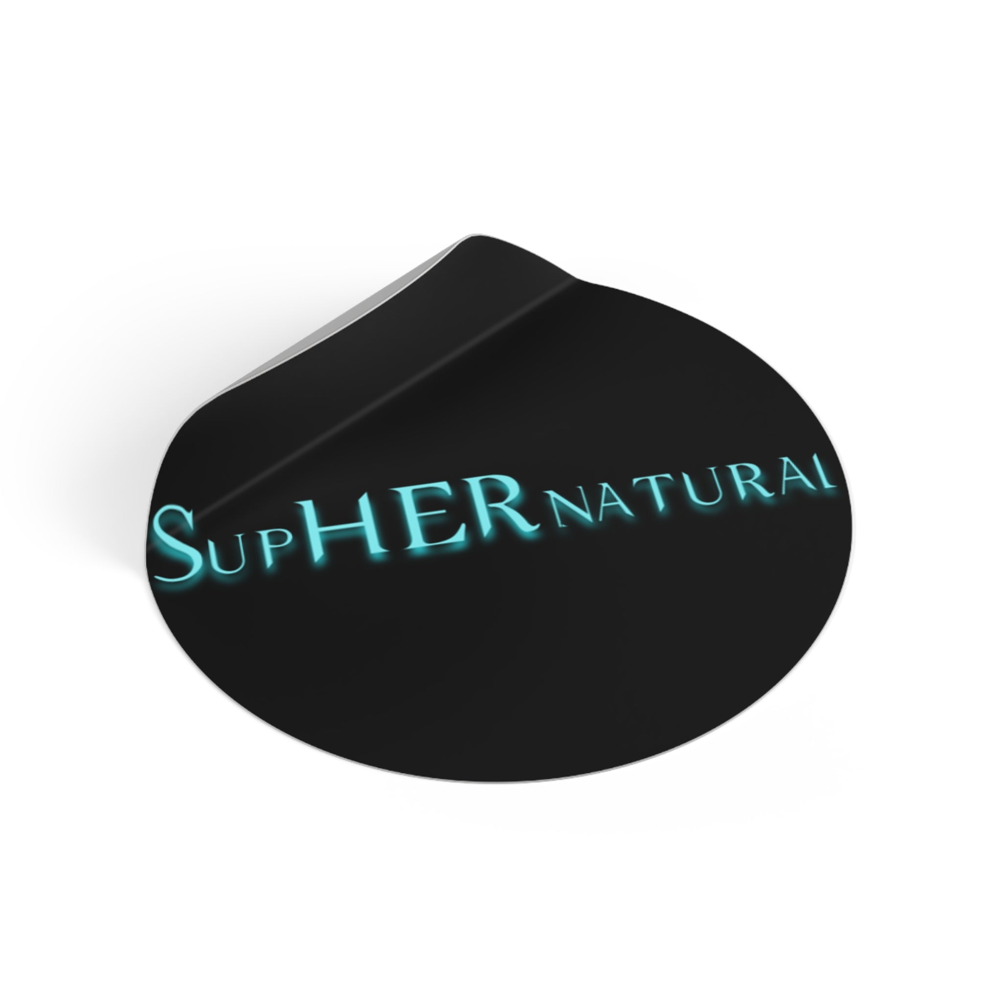 SupHERnatural Vinyl Stickers | Fun Décor, Laptop Stickers, Journal Accents, Gift for Fans, Home Office Decor