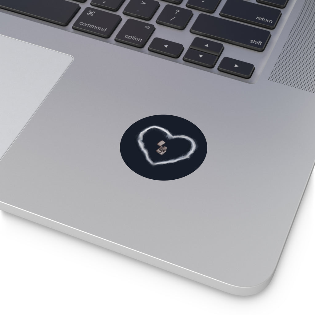Heartfelt Salt and Burn Vinyl Stickers