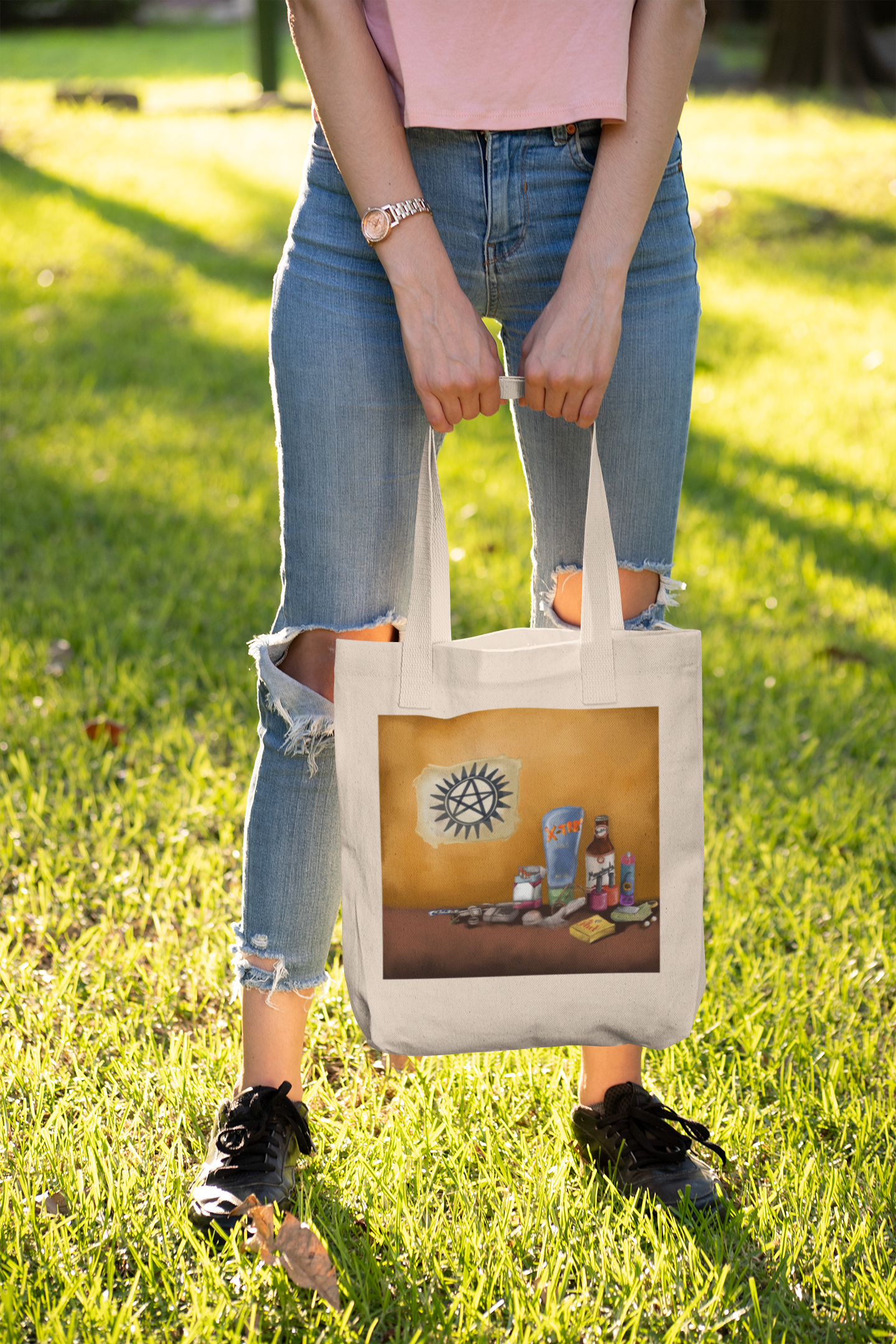 SupHernatural still life, Sustainable Art Eco Tote Bag