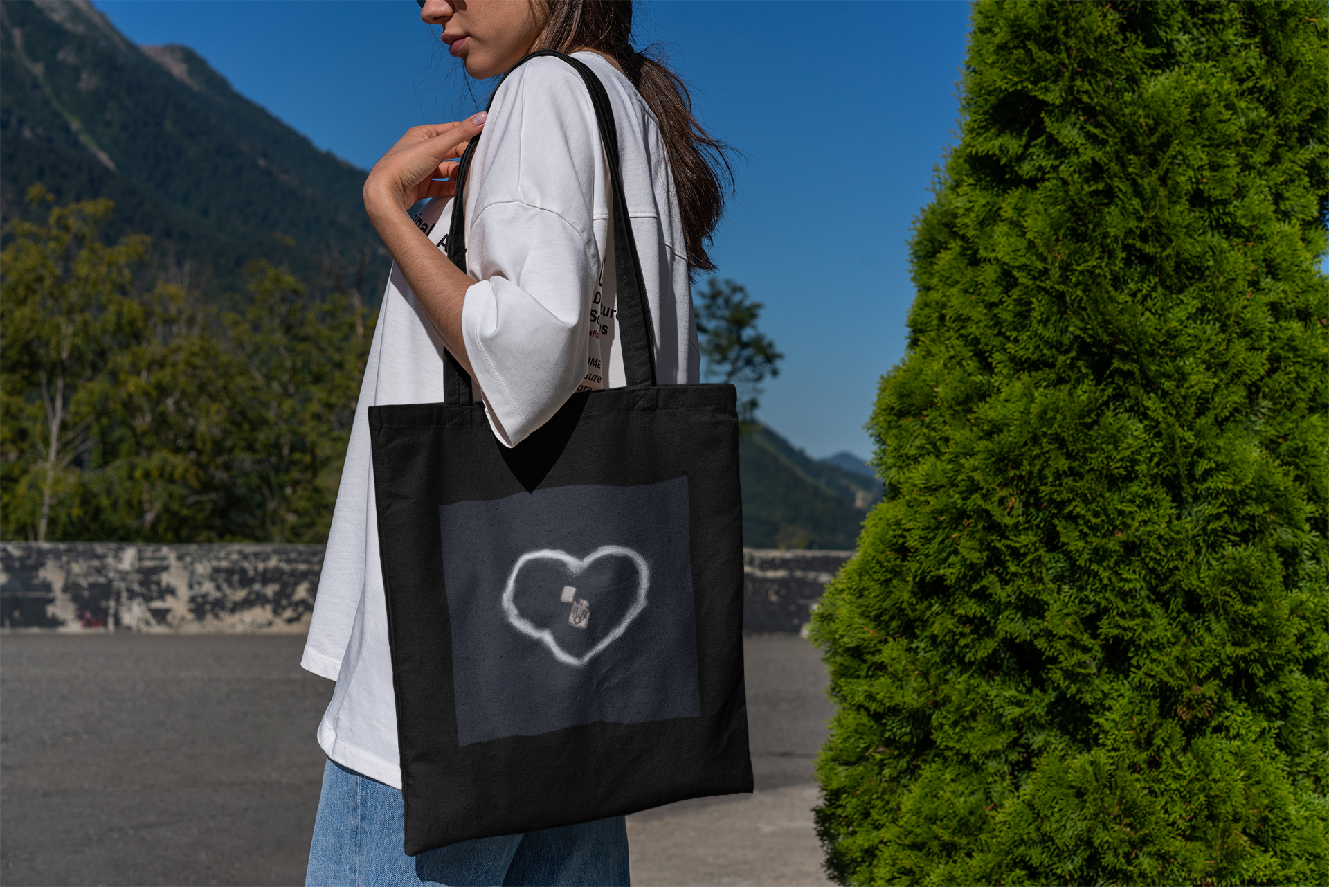Heartfelt Salt and Burn, Eco-Friendly Tote Bag