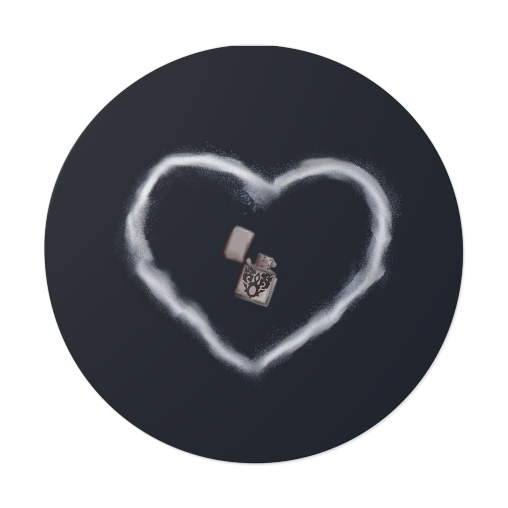 Heartfelt Salt and Burn Vinyl Stickers