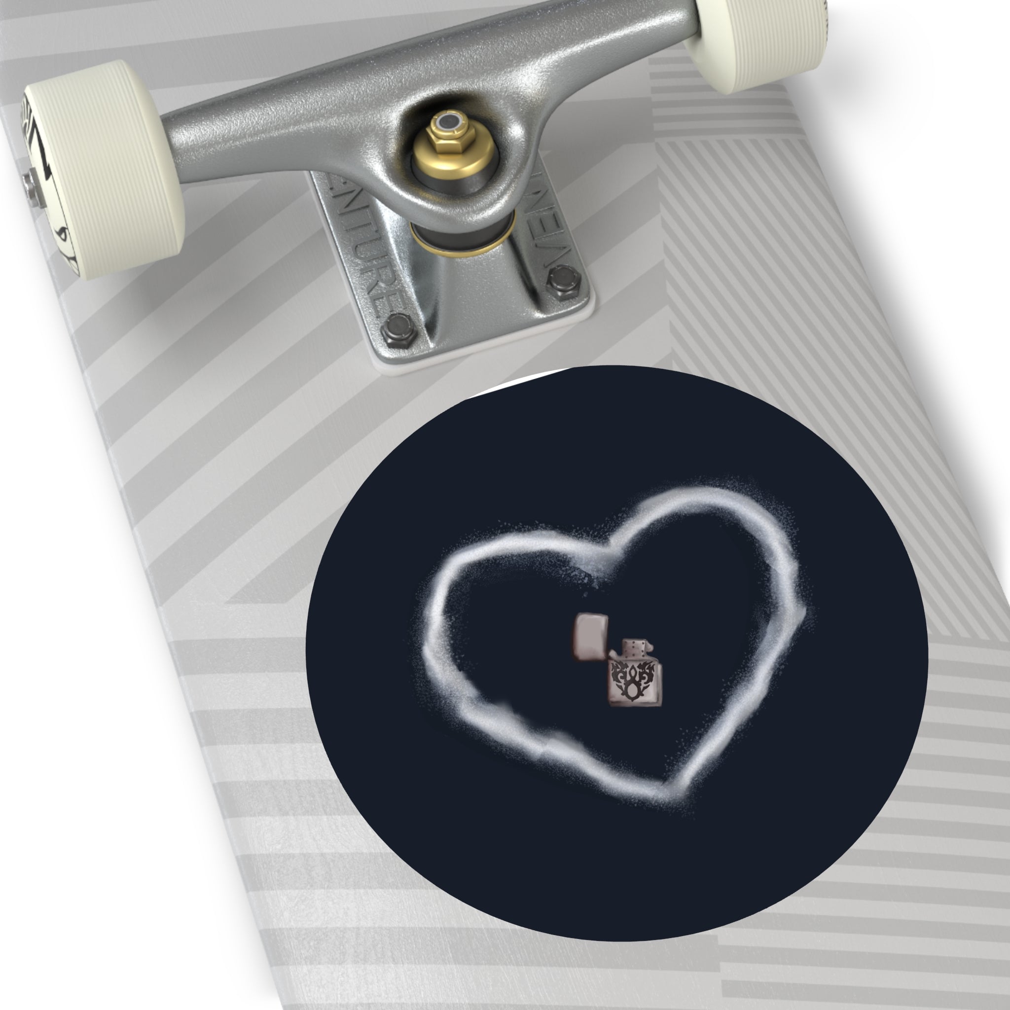 Heartfelt Salt and Burn Vinyl Stickers