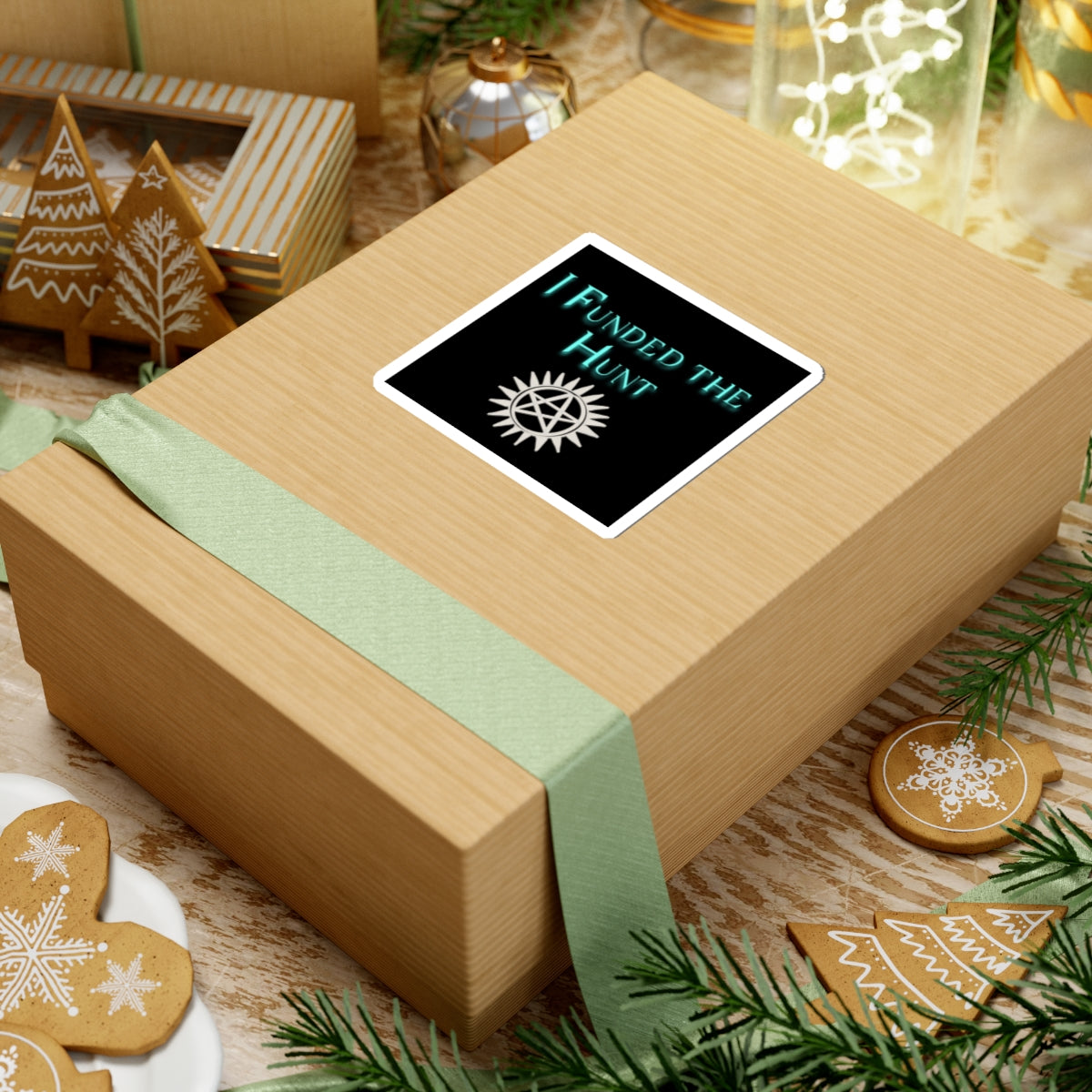 I Funded the Hunt Stickers, show that you support small hunters!