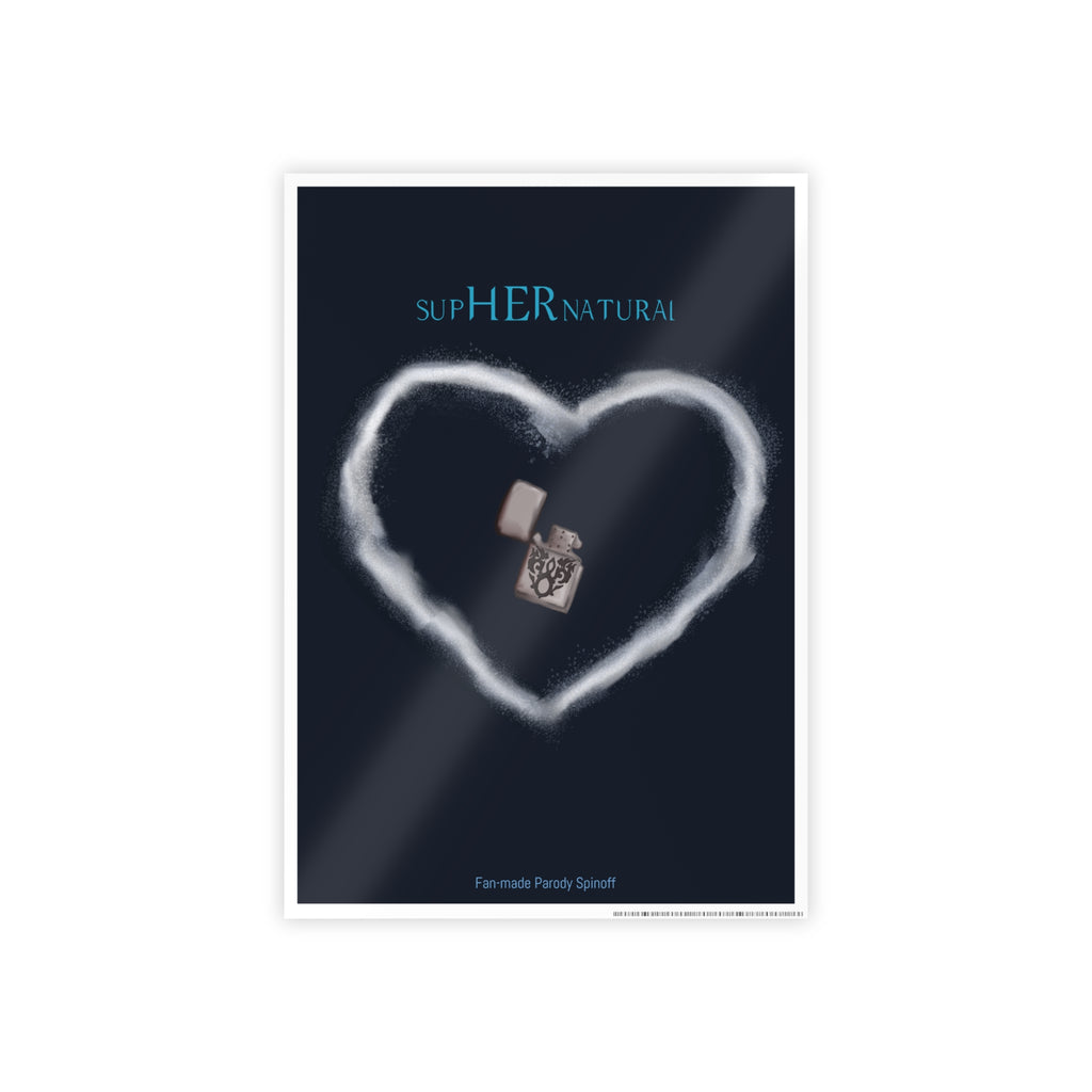 Heartfelt Salt and Burn, Glossy Poster