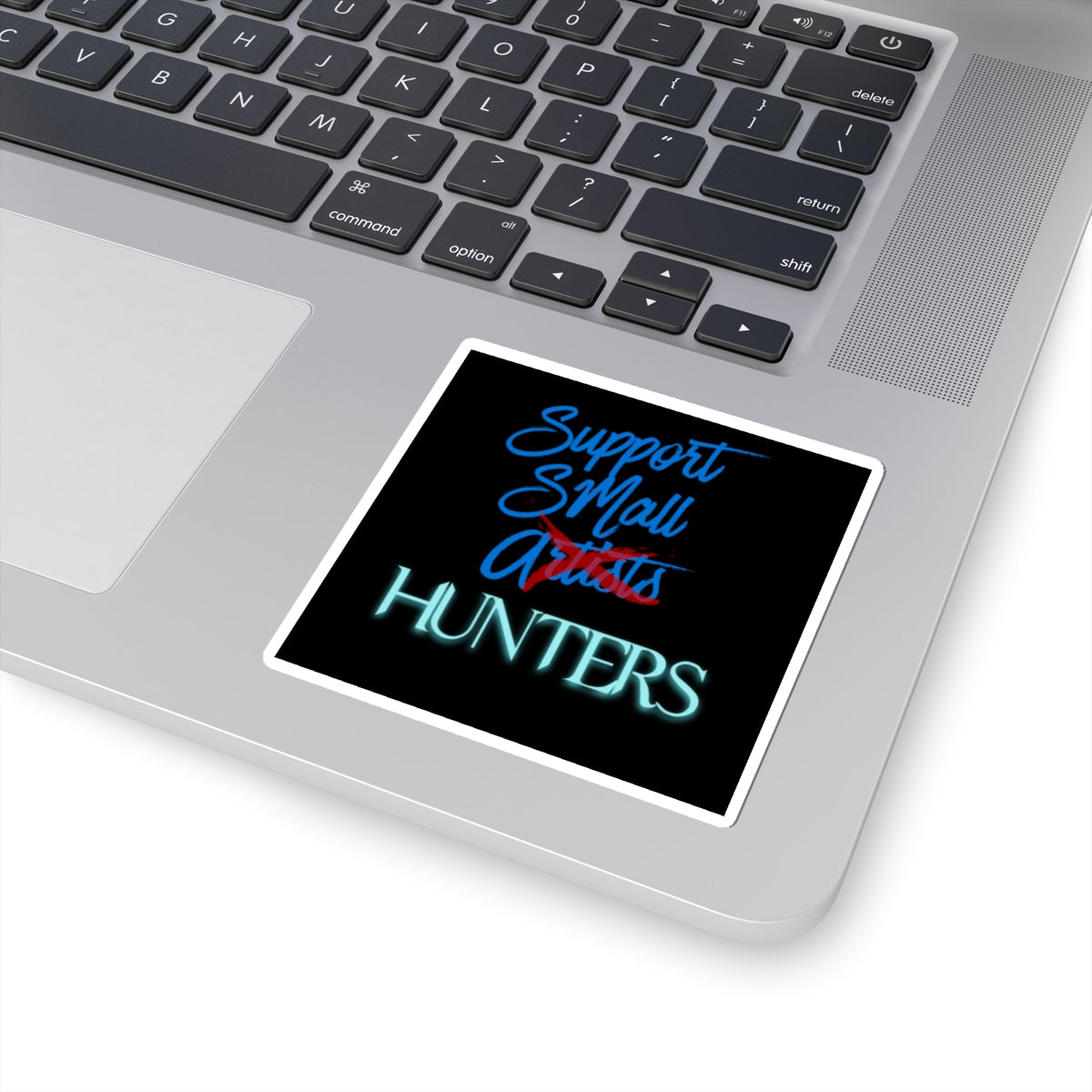 Support Small HUNTERS  | HUNTERS Collection, Unique Laptop Decals, Art Lover Gifts, Customizable Stickers, [...]