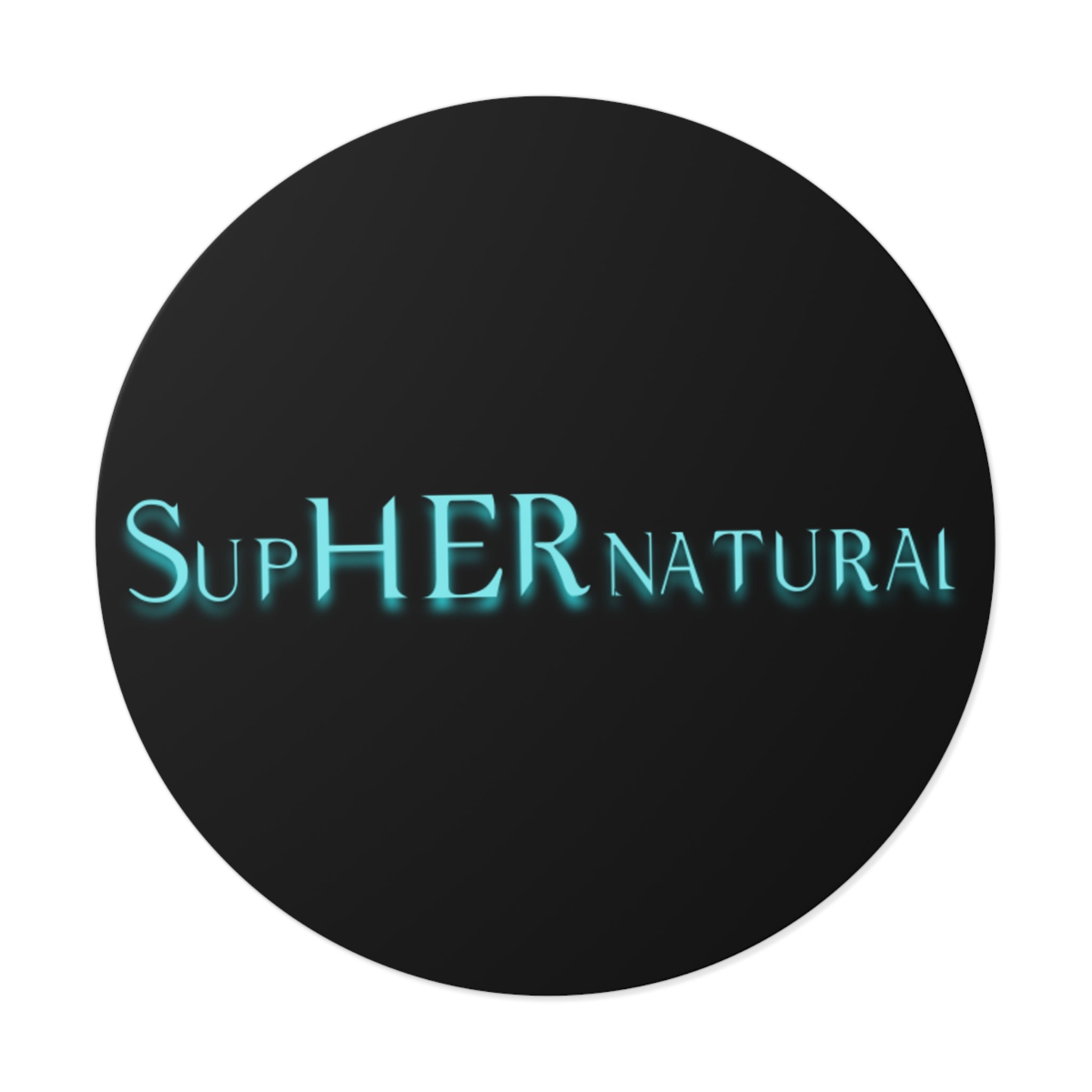 SupHERnatural Vinyl Stickers | Fun Décor, Laptop Stickers, Journal Accents, Gift for Fans, Home Office Decor