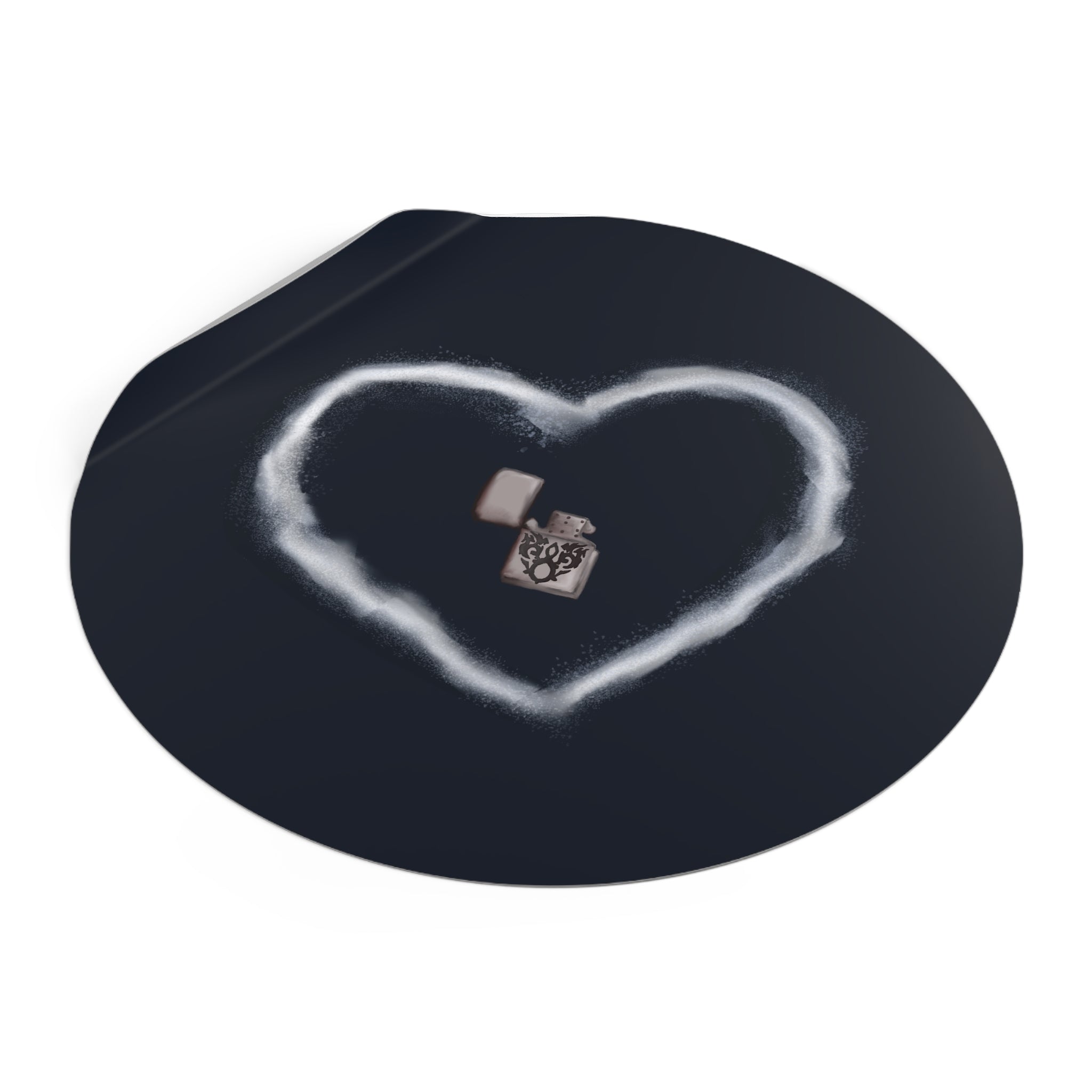 Heartfelt Salt and Burn Vinyl Stickers