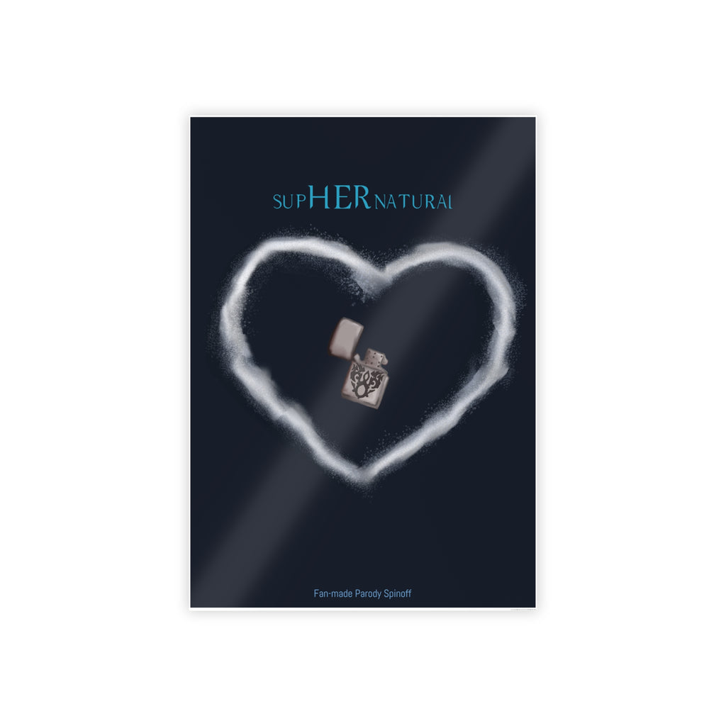 Heartfelt Salt and Burn, Glossy Poster