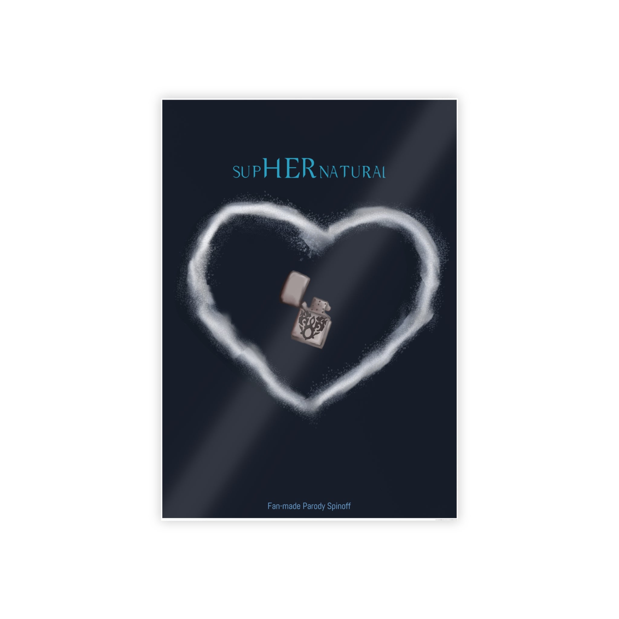 Heartfelt Salt and Burn, Glossy Poster