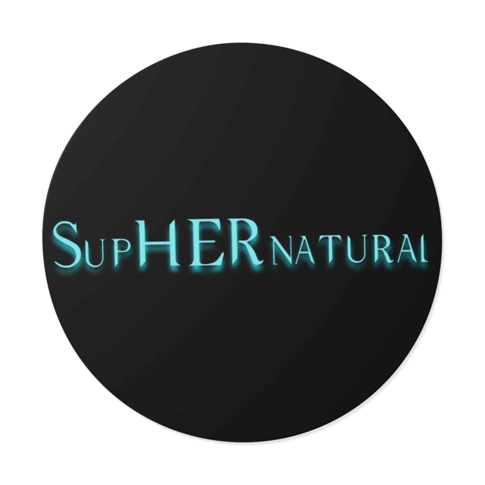SupHERnatural Vinyl Stickers | Fun Décor, Laptop Stickers, Journal Accents, Gift for Fans, Home Office Decor